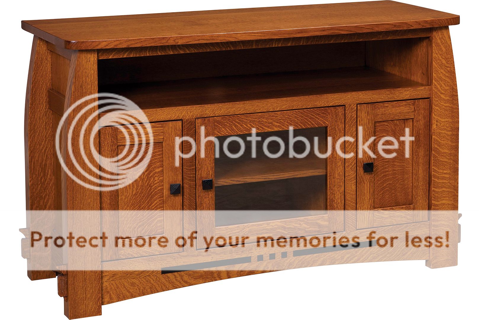 Amish Mission Colebrook Solid Wood TV Stand Console 50", 60